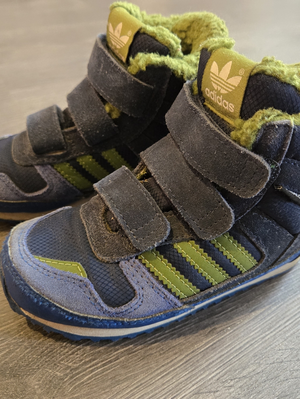 Adidas Kids High-Top Fall Boots